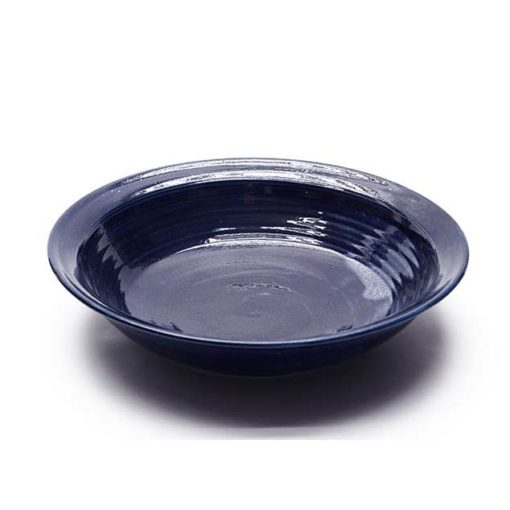Schale blaue Glasur