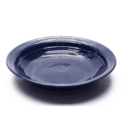Schale blaue Glasur